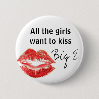 Kiss Big E Ronde Button 5,7 Cm