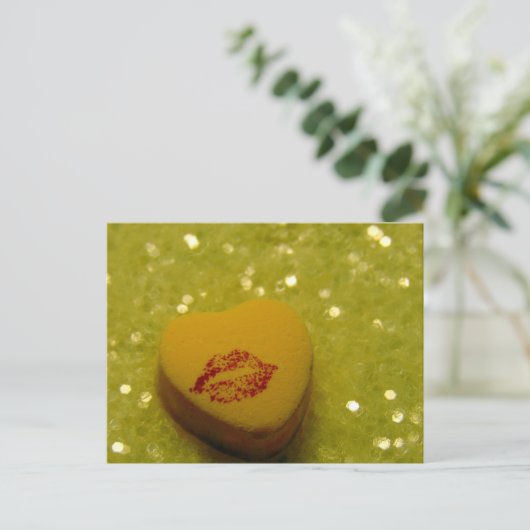 Kiss Briefkaart (Staand voorkant)