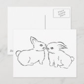 Kiss Briefkaart (Voorkant / Achterkant)