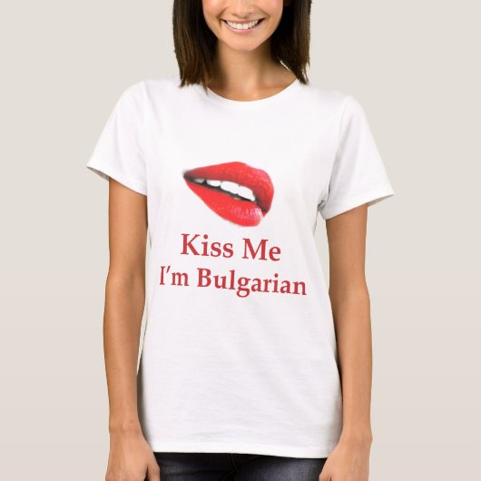 Kiss Bulgaria T-shirt (Voorkant)