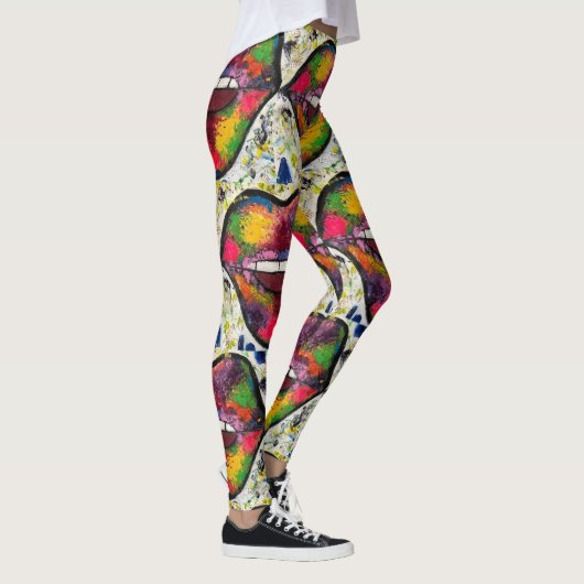 Kiss Capri Leggings (Rechts)