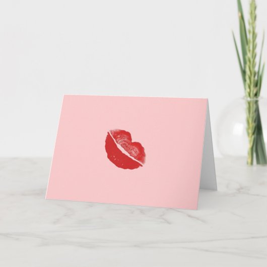 Kiss Card Feestdagen Kaart (Voorkant)