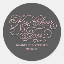 Kiss Cheer Toss Bruiloft Petals Verpakking