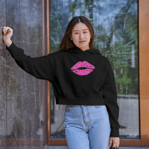 Kiss Day T-shirt voor dames Lips Print top