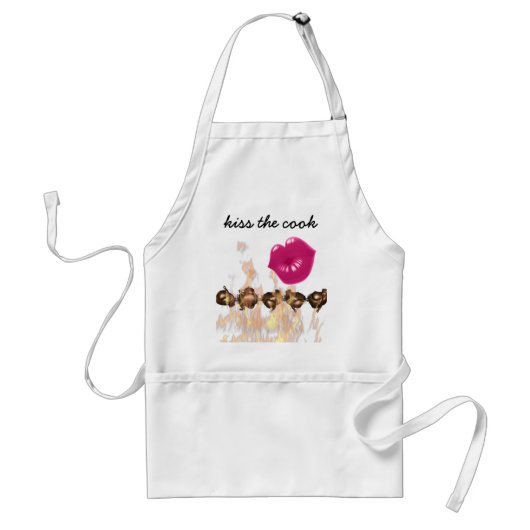 KISS DE COOK APRON STANDAARD SCHORT (Voorkant)