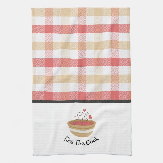 Kiss De Cook Cozy Kitchen Pset Theedoek (Verticaal)