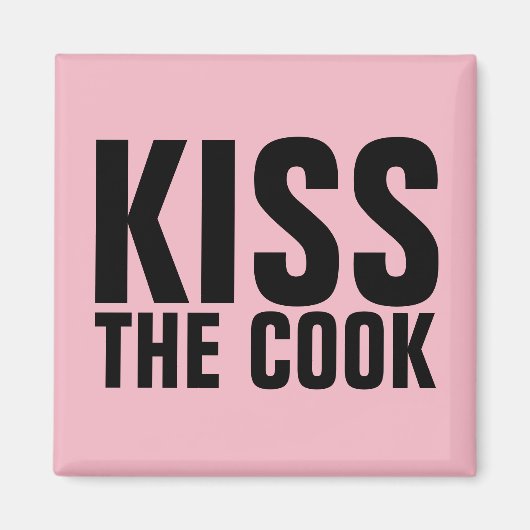 KISS DE COOK FRIDGE MAGNETS MAGNEET (Voorkant)