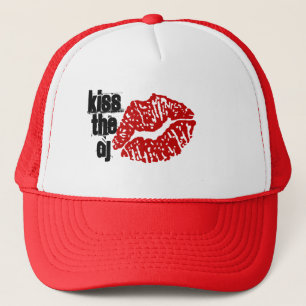KISS DE DJ RED/WHITE TRUCKER PET