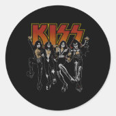 Kiss Destroyer Coon Ronde Sticker (Voorkant)