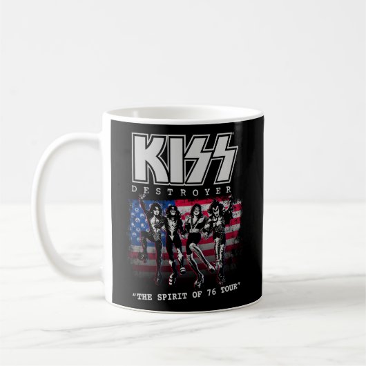 Kiss Destroyer De Geest van '76 Koffiemok (Links)