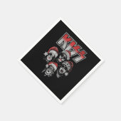 KISS - Detroit Rock Santa Servet (Hoek)