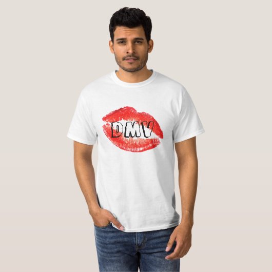 Kiss DMV T-shirt (Voorkant volledig)