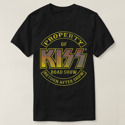 KISS-eigendom van KISS T-shirt (Design voorkant)