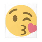Kiss Emoji Notitieblok (Voorkant)