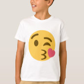 Kiss Emoji T-shirt (Voorkant)