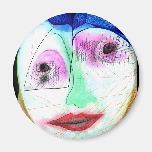 Kiss Face Magneet (Voorkant)