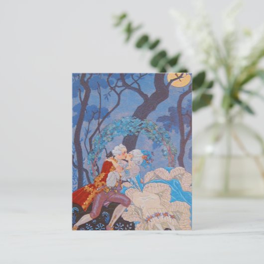 Kiss Fahion Bord Queen Marie Antoinette ~Briefkaar Briefkaart (Staand voorkant)