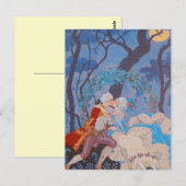 Kiss Fahion Bord Queen Marie Antoinette ~Briefkaar Briefkaart (Voorkant / Achterkant)