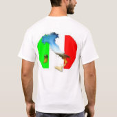 KISS FENCH RIDE ITALIAN T-SHIRT (Achterkant)