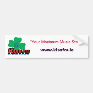 KISS FM Ireland Car Sticker