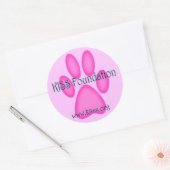 KISS Foundation ~ Sticker (groot) (Envelop)