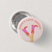 Kiss Goodbye Button (Voorkant /achterkant)