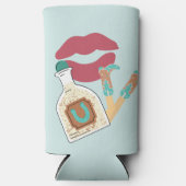 Kiss Goodbye Cowgirl Collectie Cooler - Turquoise (Voorkant)