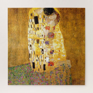 Kiss Gustav Klimt klassiek schilderwerk Legpuzzel