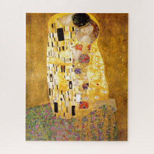 Kiss Gustav Klimt klassiek schilderwerk Legpuzzel
