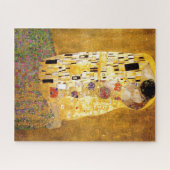 Kiss Gustav Klimt klassiek schilderwerk Legpuzzel (Horizontaal)