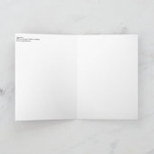 Kiss Hard schilderij op een Bedankkaart (Binnen)