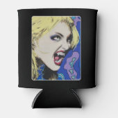 Kiss Hard schilderij op een Blikjeskoeler (Voorkant)