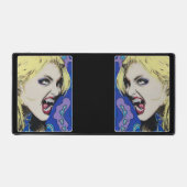 Kiss Hard schilderij op een Bureaumat (Voorkant)