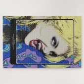 ‘Kiss Hard’ Schilderij op een Legpuzzel (Horizontaal)