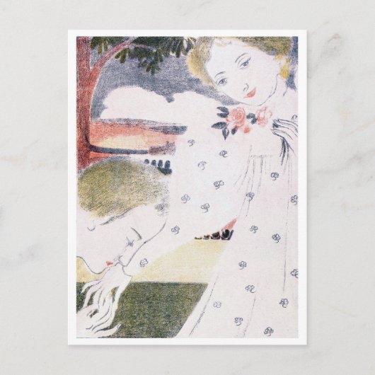 Kiss her Hand, Maurice Denis Briefkaart (Voorkant)