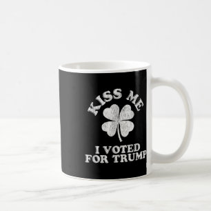 Kiss, ik heb voor Trump gestemd Koffiemok