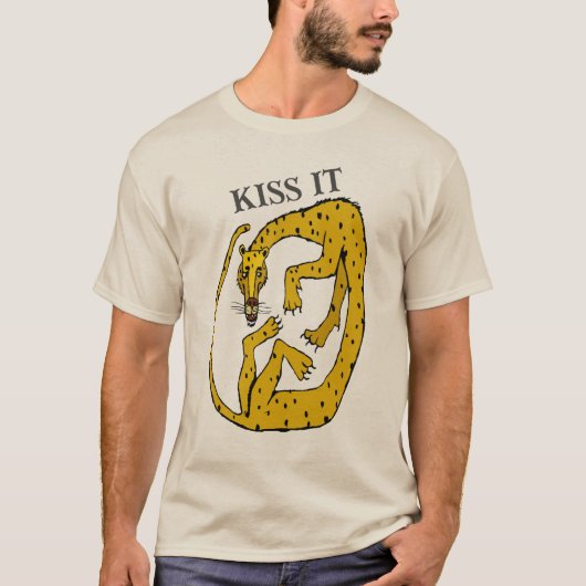 KISS IT CAT, T-Shirt (Voorkant)