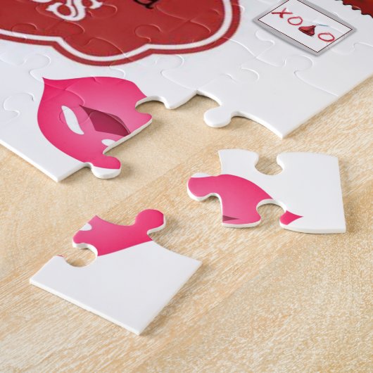 Kiss Jigzaag Puzzle Legpuzzel (Zijkant)