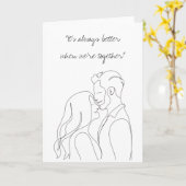 Kiss Kaart (Gele Bloem)