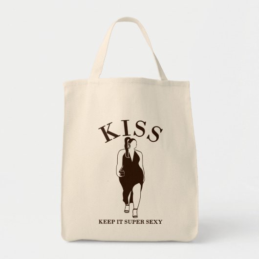 KISS - Keep it Super Sexy Tote Bag (Voorkant)