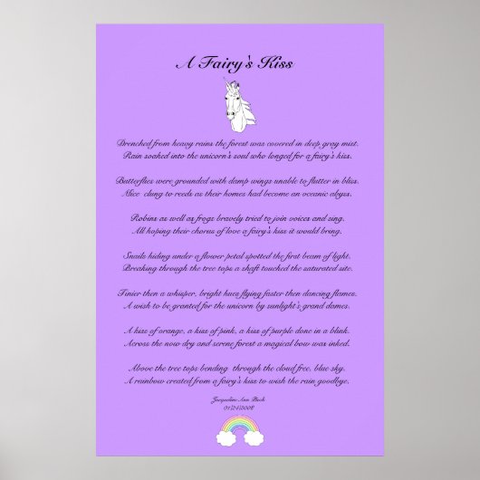 Kiss Kinderen van een familie Poster (Voorkant)