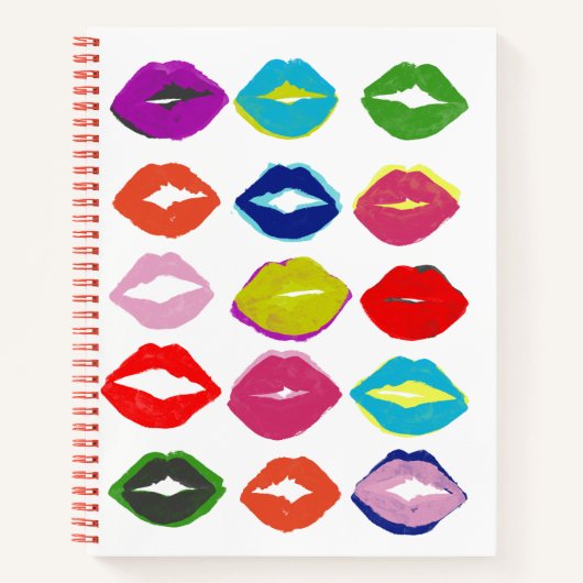 Kiss Kiss Notitieboek (Voorkant)