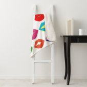 Kiss Kiss Sherpa Deken (In situ)