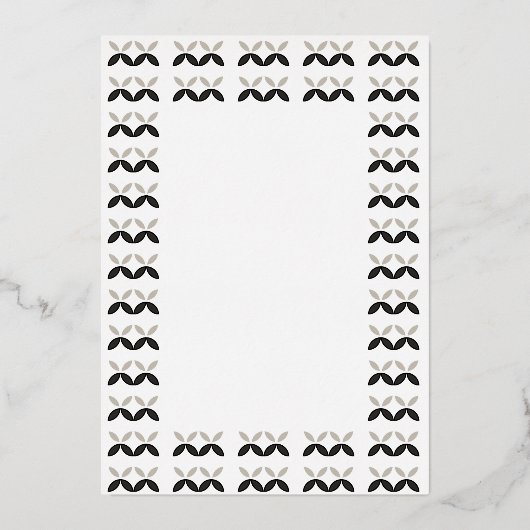 Kiss Kiss xx Folie Uitnodiging (Voorkant)