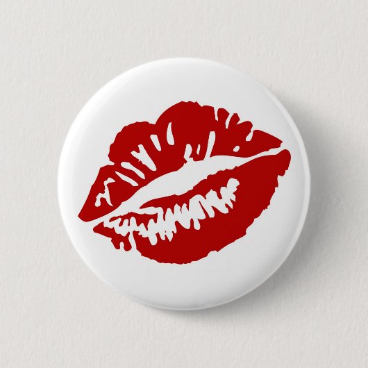 KISS - knop Ronde Button 5,7 Cm (Voorkant)