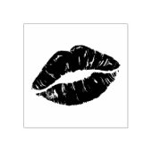 Kiss Lip Rubberstempel (Afrduk)