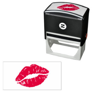 Kiss Lip Zelfinktende Stempel