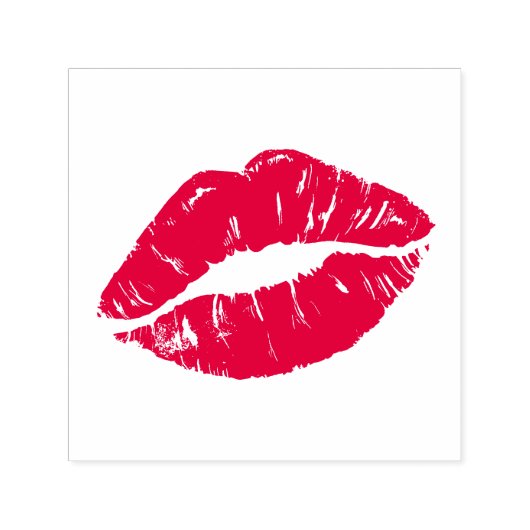 Kiss Lip Zelfinktende Stempel (Design)