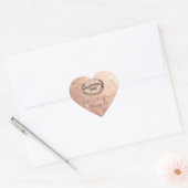 Kiss Lippen Roos Roze Hart Make-up Blush 16e Dank Sticker (Envelop)