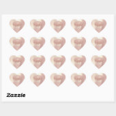 Kiss Lips Glitter Heart Makeup 16th Hart Sticker (Vel)